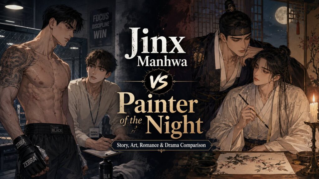 Jinx manhwa vs Painter of the Night manhwa